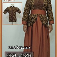 Jual Sarimbit Gamis Batik Couple Baju Pasangan Batik Pekalongan Murah 23 Murah