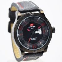 Jam Tangan Swiss Army SA 964 Black Red Jam Pria Original Keren Murah
