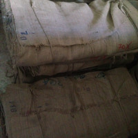 Jual 1yard = Rp22.000 kain karung, burlap, karung goni, aksesoris Murah