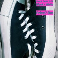 Sepatu Converse Chuck Taylor II OX Black White (second)