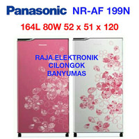 Kulkas PANASONIC 199N Flower Lemari Es Refrigerator 1 Pintu Panasonic