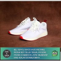 SEPATU ADIDAS NMD R2 WHITE RED BEST SELLER/NIKE/YEEZY/JORDAN/R2