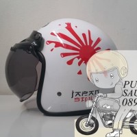 Helm Bogo JPN Style / Japan / Original / White / Red