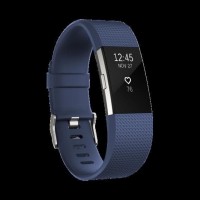 Fitbit Charge 2 Heart Rate GPS Fitness Wristband Smartwatch Blue L