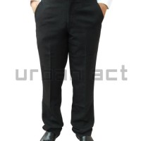 CELANA PANJANG HITAM SALUR SLIM FIT URBAN ACT