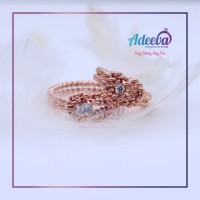 Cincin Kawin Murah Perak Palladium P0095