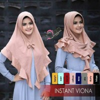 Jilbab Hijab Bergo Khimar Kerudung Instan Viona Murah Berkualitas