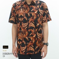 Risna Batik HRB094 Hem Kemeja Batik Pria Lengan Pendek Halus Premium