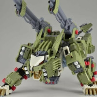 mainan model kit zoid MG liger zero panzer green