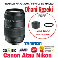 Lensa Tamron AF 70-300 mm For Canon Dan Nikon