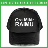 topi Ora Mikir RAIMU Trucker Baseball Snapback TMB35 Di Berkualitas
