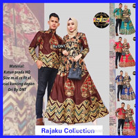 Jual BAJU BATIK COUPLE SARIMBIT GAMIS BUSUI SERAGAM PESTA HIJAB MUSLIM Murah