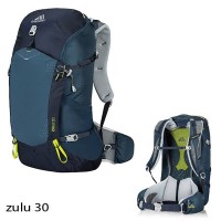 Tas GREGORY ZULU 30 Lt Biru Hiking Outdoor Carrier Ransel Backpack Not