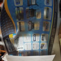 Sticker Vinyl QUANTAC TRANSPARANT for PRINTER LASER / TONER / OFFSET