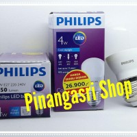 Jual Lampu LED Philips 4 watt Bohlam 4w / Philip Putih 4 w Bulb LED 4watt Murah
