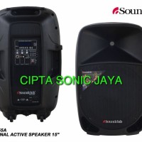 Speaker Aktif Soundclub Sa155a Ukuran 15 Inch