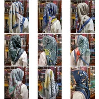voal printed scarf