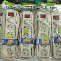 Colokan Listrik / Stopkontak 5 Lubang+Kabel 5 M