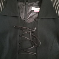 Dress/gaun Pesta hitam panjang # bekas#