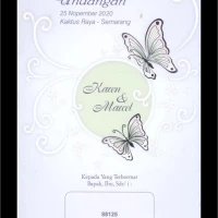 UNDANGAN BLANKO ERBA 88125 ISI 100PCS