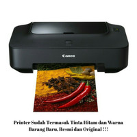 CANON INKJET PRINTER IP 2770 LENGKAP CARTRIDGE HITAM & WARNA ORIGINAL