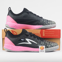 Sepatu Futsal Specs Metasala Knight IN - Black Pink Original 400730