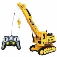 Brick Lego mainan mobil RC TRUCK CONSTRUCTION CRANE - 689-16