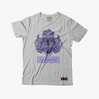 Jual KAOS YOGYAKARTA / JOGJA 3D (ABU MUDA) Murah