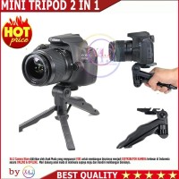 Mini Tripod 2 in 1 Untuk CAMERA DSLR - POCKET - PROSUMER