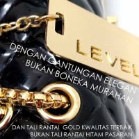 TAS JELLY GLOSSY MINI CLASSIC FASHION WANITA BATAM IMPORT BARU MURAH
