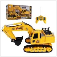 mainan rc alat berat mobil remote control excavator digger beko truck