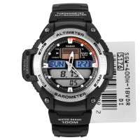 Jam Tangan Casio Pria SGW400H-1BV digital analog barometer altimeter