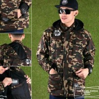 TERBARU jaket premium parka pria loreng army jaket pria wanita keren