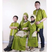Seragam keluarga muslim couple baju branded sarimbit murah koko gami