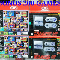 Jual SUPER NINTENDO SNES CLASSIC EDITION WITH 200 GAMES Murah