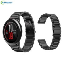 3 Pointer Metal Strap Band Tali Jam for Xiaomi Amazfit Smartwatch 22mm