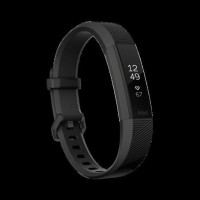 Fitbit Alta HR Fitness Wristband Smartwatch Tracker Black Gunmetal L