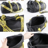 TAS OFF WHITE GYM & TRAVEL / OFF WHITE GYM & TRAVEL BAG PREMIUM IMPORT