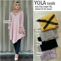 Gamis Yola tunik murah