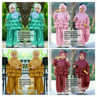 gamis kid fatin buat usia 2 sd 4 tahun