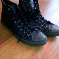 sepatu converse original leather kulit