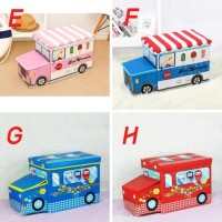Jual Toy Box Bus Kotak Mainan Bis (Storage Ice Cream Kursi Lucu