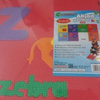 Sale! Merci Evamat Karpet Puzzle Gambar Abjad - 26 Pcs Hot