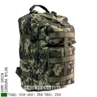 UNIK GET188 Tas Ransel Jansport Motif Tentara Army