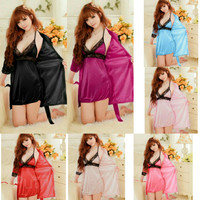 Yumico Kimono Lingerie Set -Baju Tidur Piyama Sleepwear Fashion Wanita