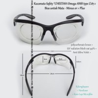 JOC Kacamata Sepeda MTB Safety eyewear Minus Plus sunglass CHEETAH Z
