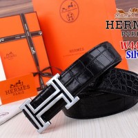 Belt Tali Ikat Pinggang Wanita Branded Import Hermes W4485 4485 Silver