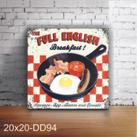 Jual HIASAN DINDING POSTER KAYU WALL DECOR DEKORASI RUMAH CAFE VINTAGE Murah