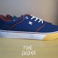 Sepatu Skateboard Original DC Shoes Mikey Taylor Vulc Biru Size 42 43