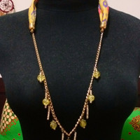 Kalung Batik Etnik Mutiara Craft BA52 Fashion Hijab
